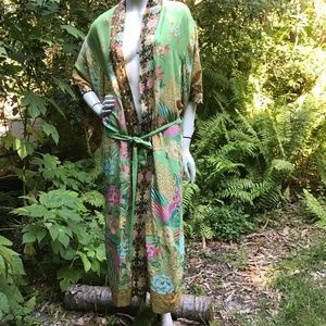 Vintage Lin Jia &shop cotton robe